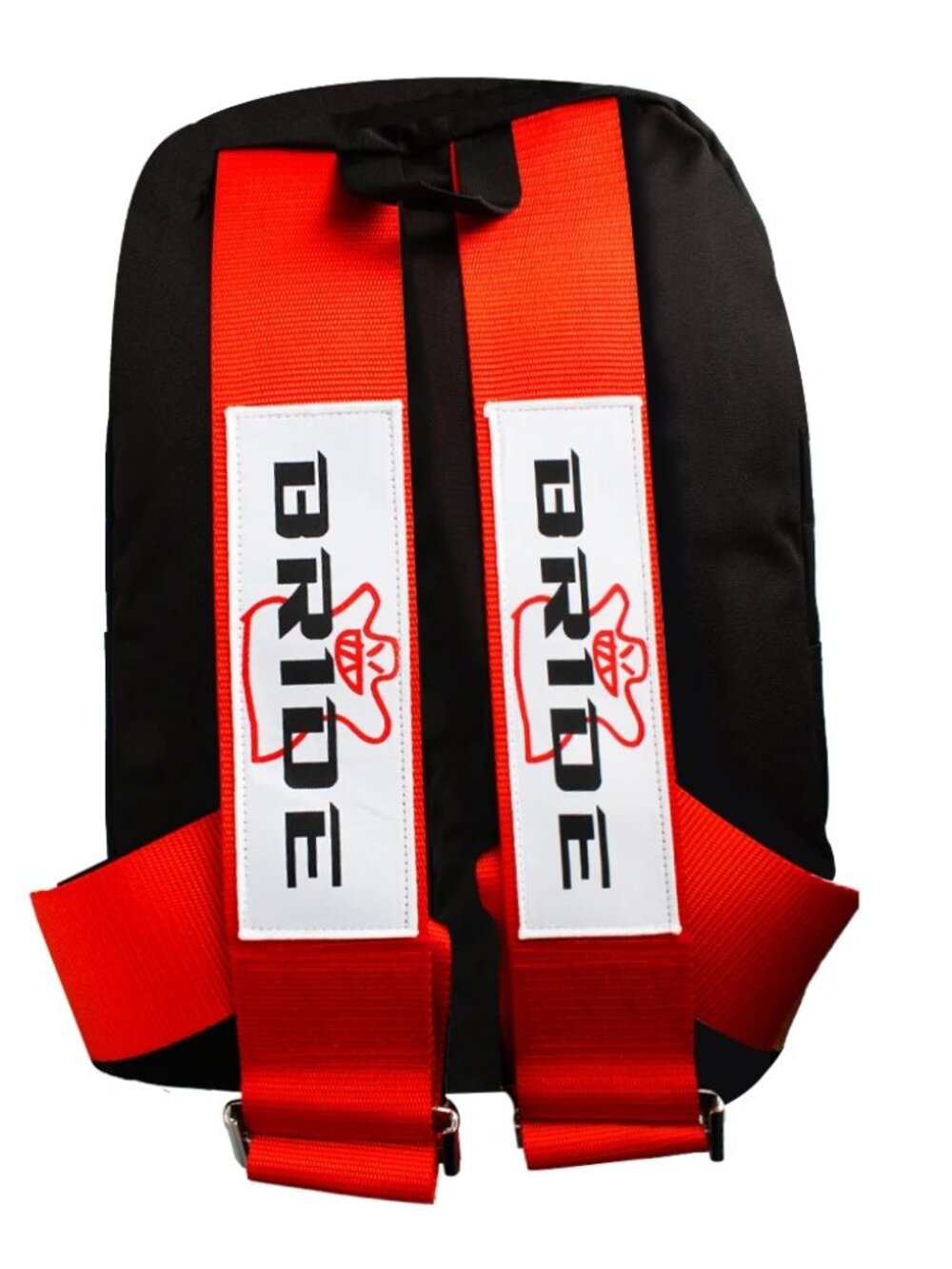 Brand New JDM Bride Racing Red Harness Adjustable Shoulder Strap Backpack
